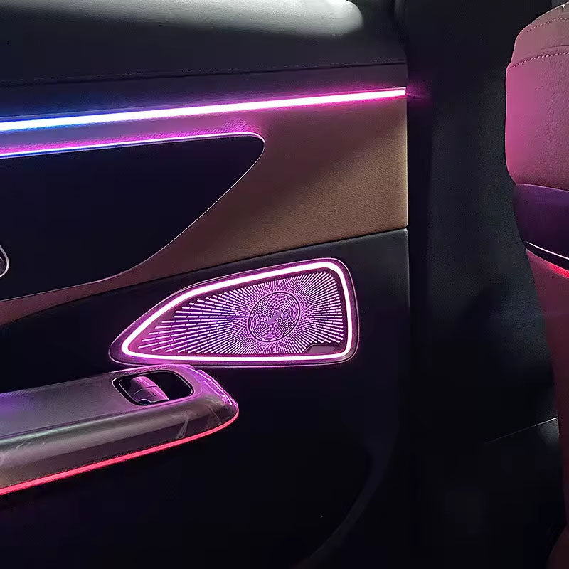 64 Colors LED Ambient Light For 2024-2025 Mercedes-Benz W214 E-Class Coupe Automotive Interior Decoration