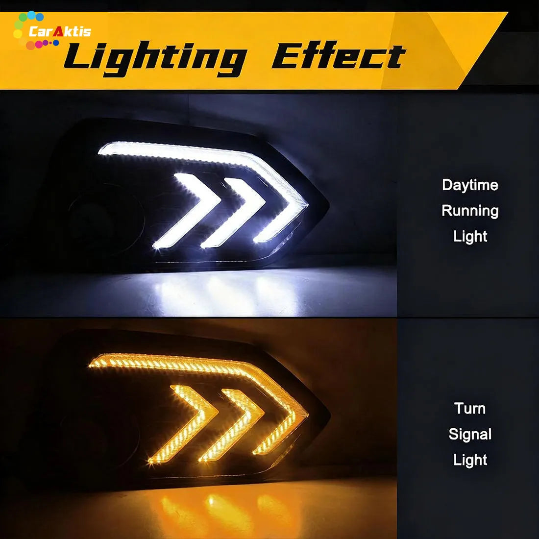 LED Lighting Upgrade Kit for Honda Civic Hatchback 2016-2021 | Front DRL & Rear Bumper Reflector Lights