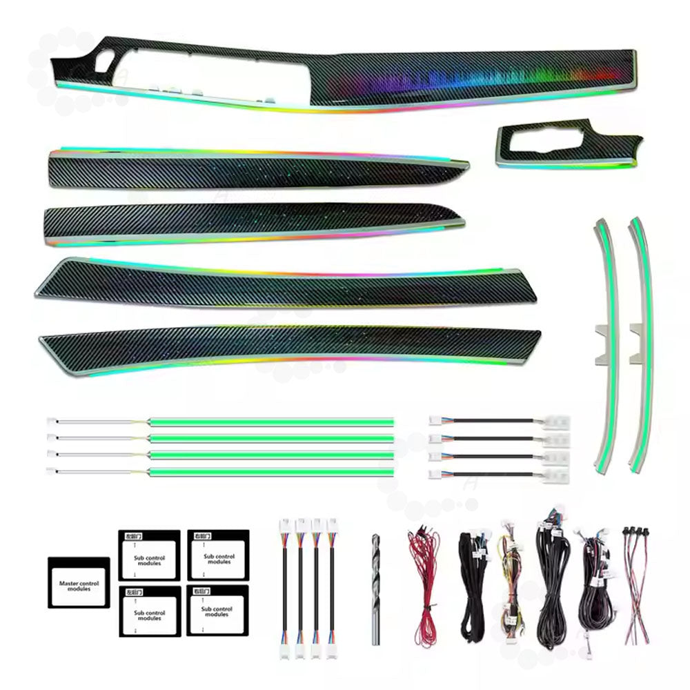 CarAktis Interior Atmosphere lamp For BMW 5 Series F10 F11 F18 2012-2017 Dashbaord Lighting Ambient Lighting Kit