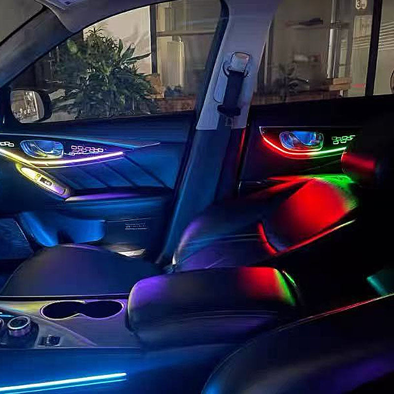 Premium Car Interior Ambient Lights for Infiniti Q50/Q50L 2013-2022 Ambient Light Kit Dream Color Chasing Car Atmosphere Lamp
