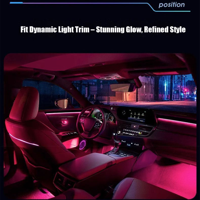 Full Set Upgrade 64 Colors Symphony Led Car Interior Ambient Light for Lexus ES 2013-2017 Atmosphere Strip Accessories