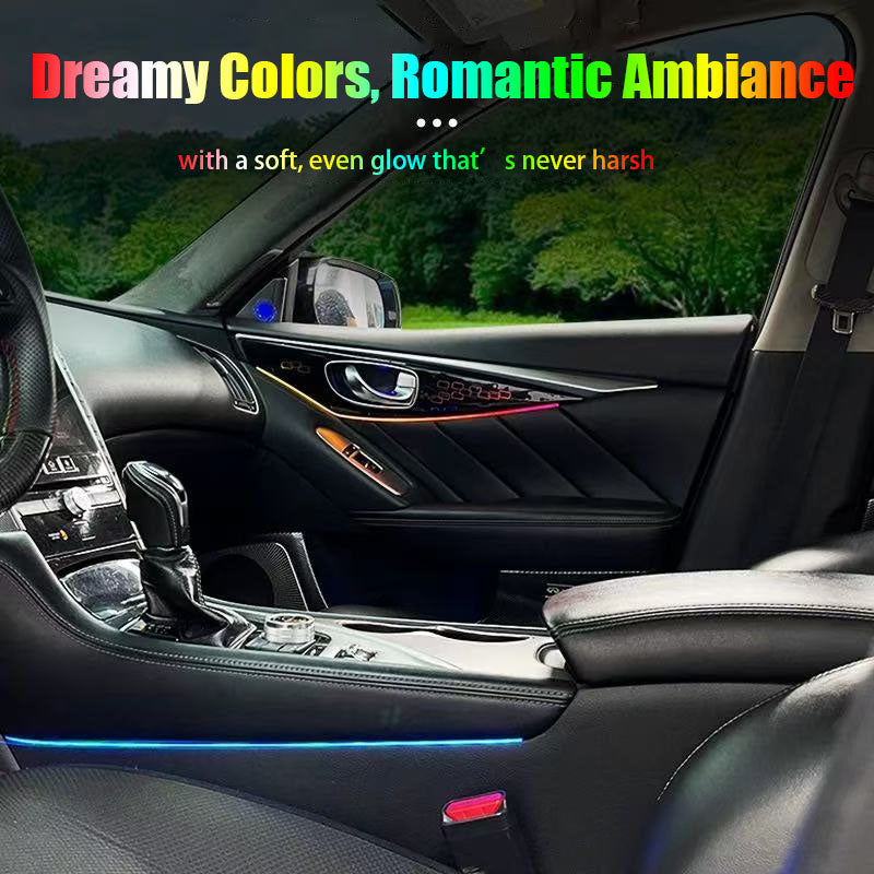 Premium Car Interior Ambient Lights for Infiniti Q50/Q50L 2013-2022 Ambient Light Kit Dream Color Chasing Car Atmosphere Lamp