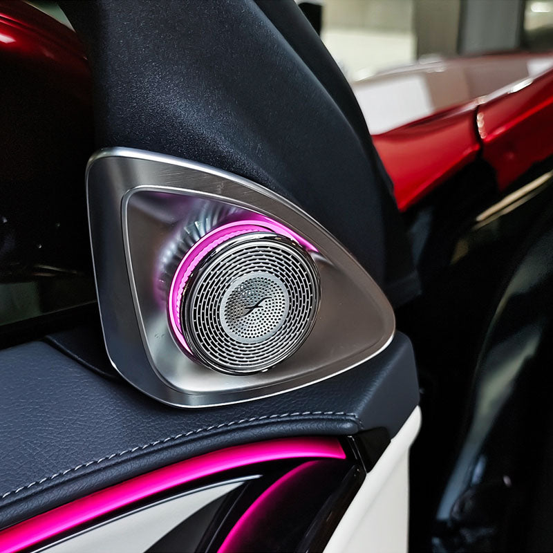 64 Colors LED For Mercedes-Benz S-class W223 2021-2024 S400 S450L S480 S500 S580 Ambient Light