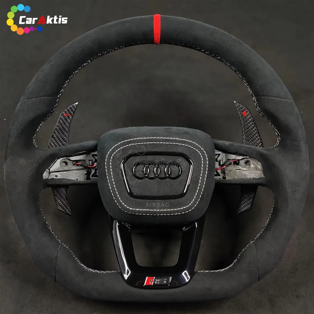 2015-2026+ Audi Q3/Q5/Q7/Q8 Custom Carbon Fiber Steering Wheel