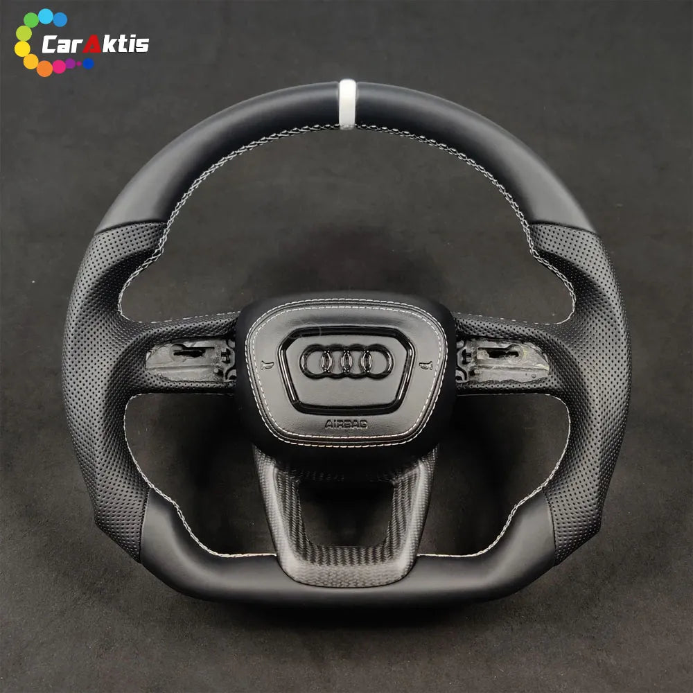 2015-2026+ Audi Q3/Q5/Q7/Q8 Custom Carbon Fiber Steering Wheel