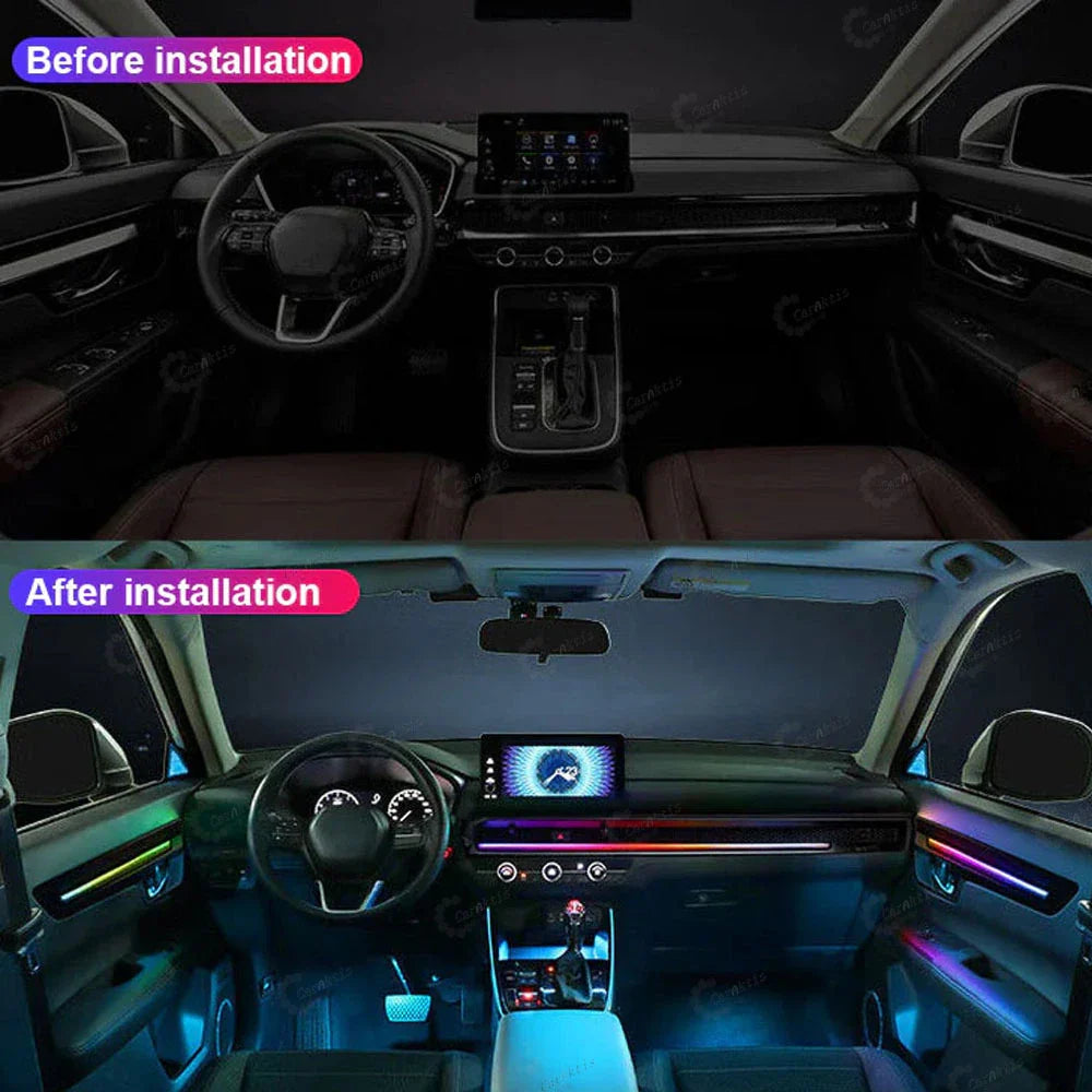 For Honda CRV 2023-2026 Active Dynamic Atmosphere Light Interior Trim Set Atmosphere Ambient Light Car Ambient Light Kit