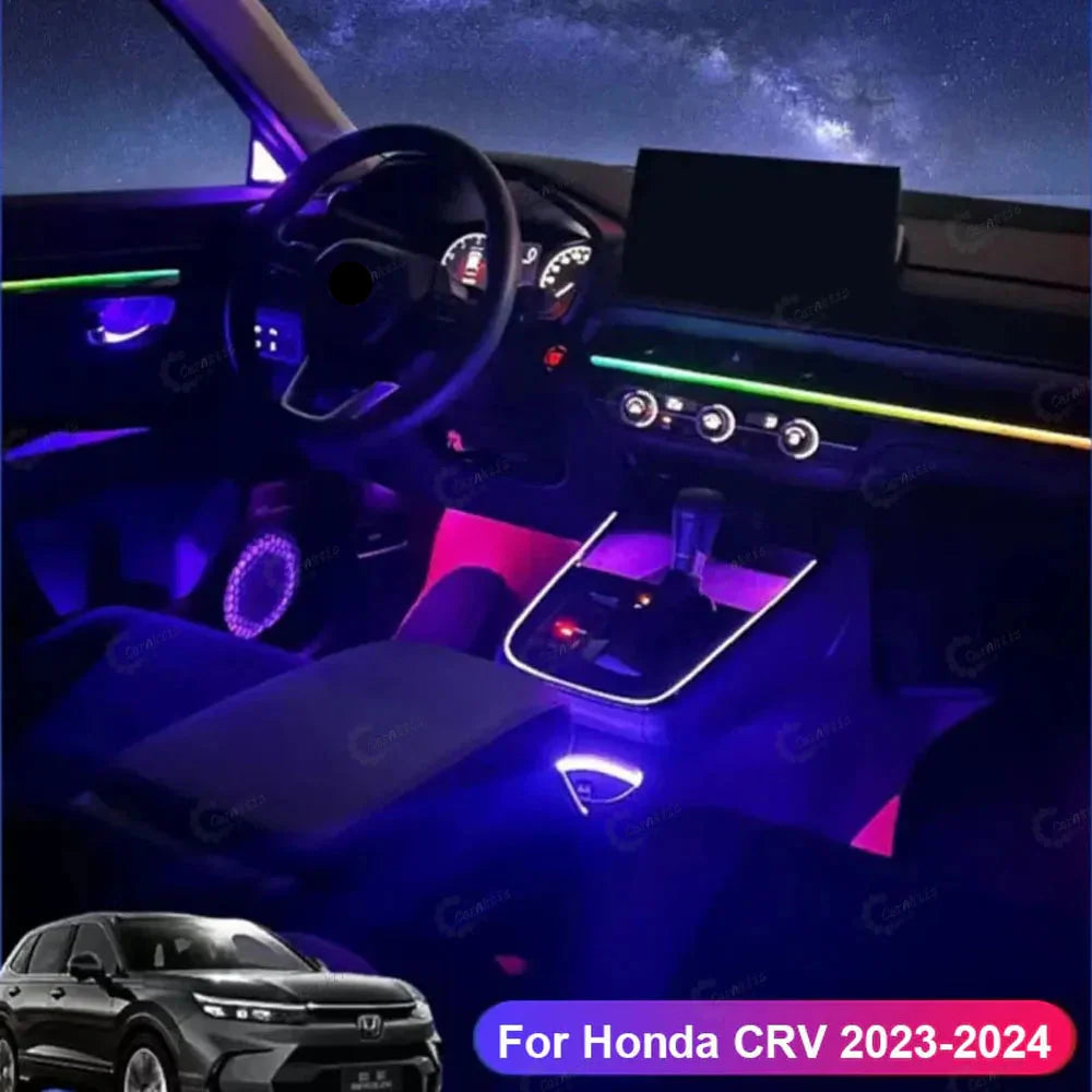 For Honda CRV 2023-2026 Active Dynamic Atmosphere Light Interior Trim Set Atmosphere Ambient Light Car Ambient Light Kit