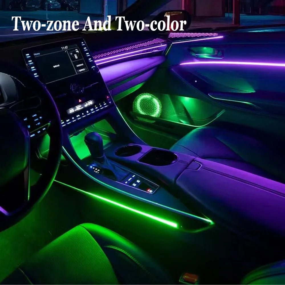 CarAktis Ambient Light LED Interior Decoration For Toyota Avalon 2019-2024 Dynamic Lighting