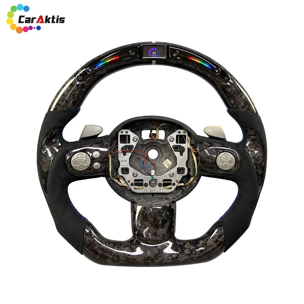 Mini Cooper F54 F55 F56 F57 F60 Custom Carbon Fiber Steering Wheel