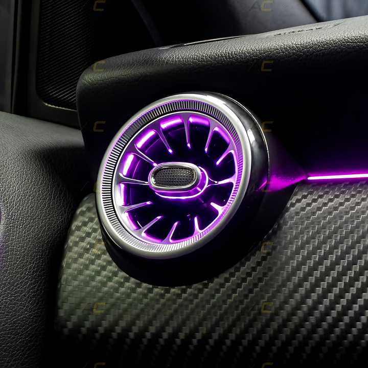 For Mercedes 2013-2019 CLA W117 W156 W176 W246 12 Colors Ambient Lights Interior Ambient Lights