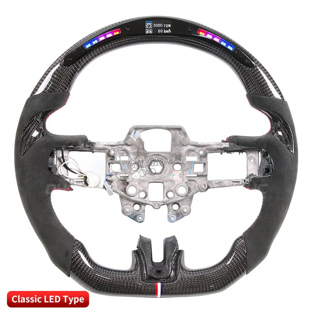 2005-2026 Motors Carbon Fiber Steering Wheel for Mustang