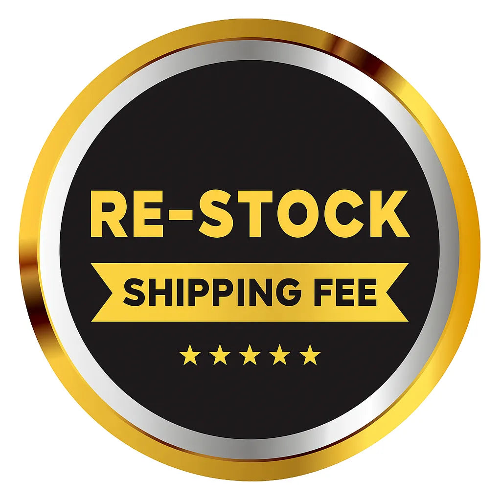 Restocking shipping fee