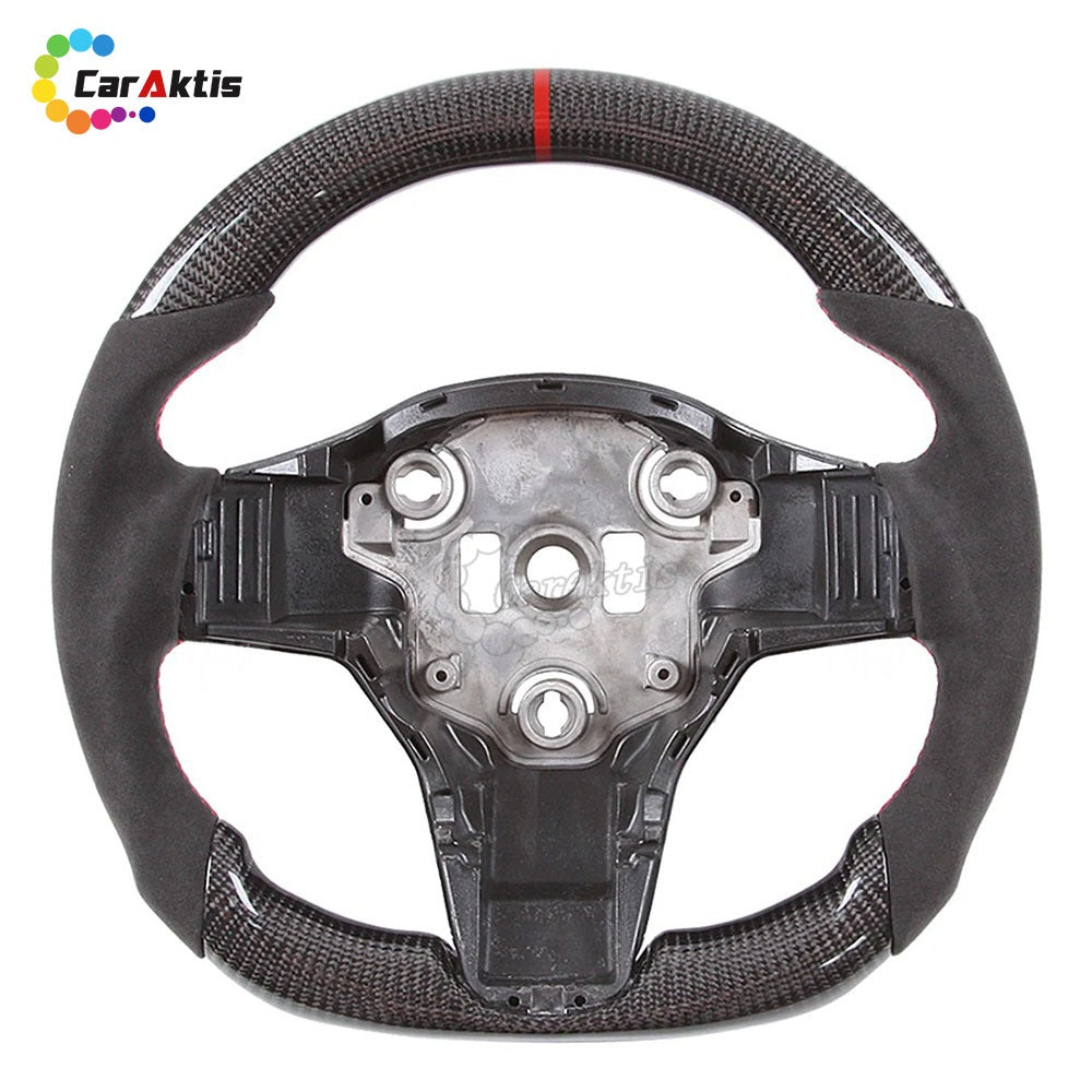 Carbon Fiber Steering Wheel for Tesla Model 3/Y