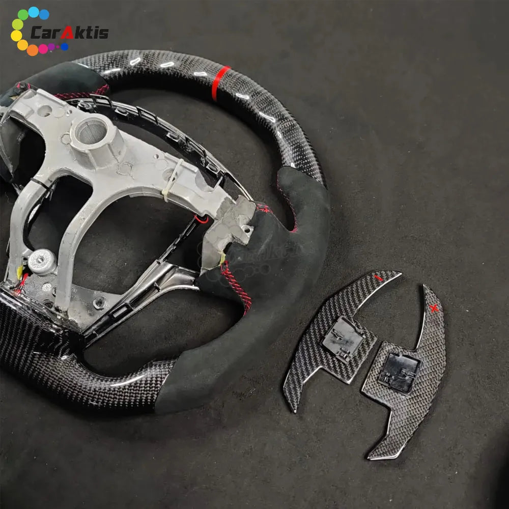 Cadillac CT4/CT5/CTS/ATS Carbon Fiber LED Steering Wheel