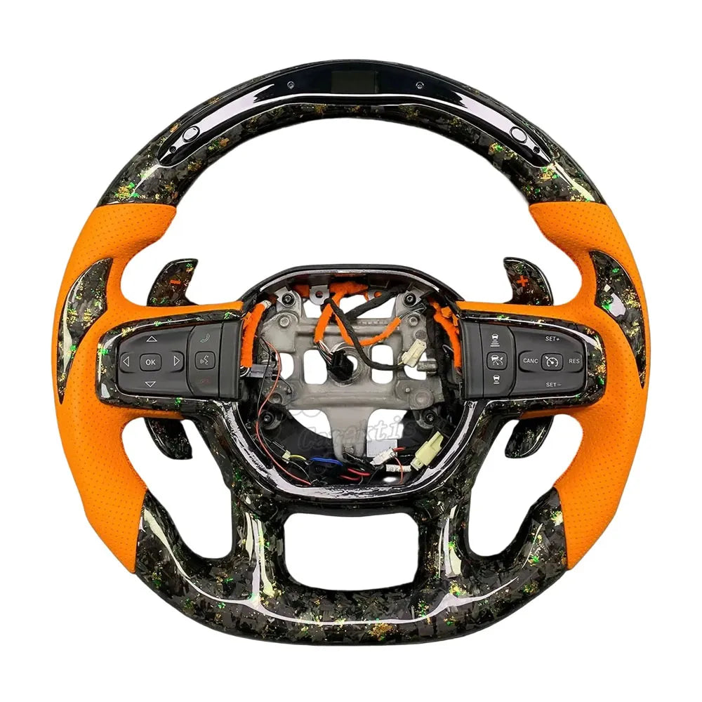 2012-2018 Dodge Ram Custom Carbon Fiber Steering Wheel