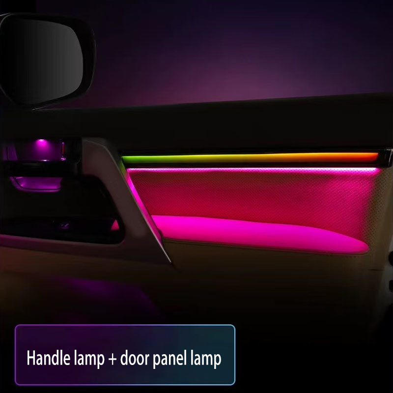 Upgrade 64 Colors Led Car Interior Ambient Lighting for Toyota Land Cruiser LC200 2008-2021 Accessories