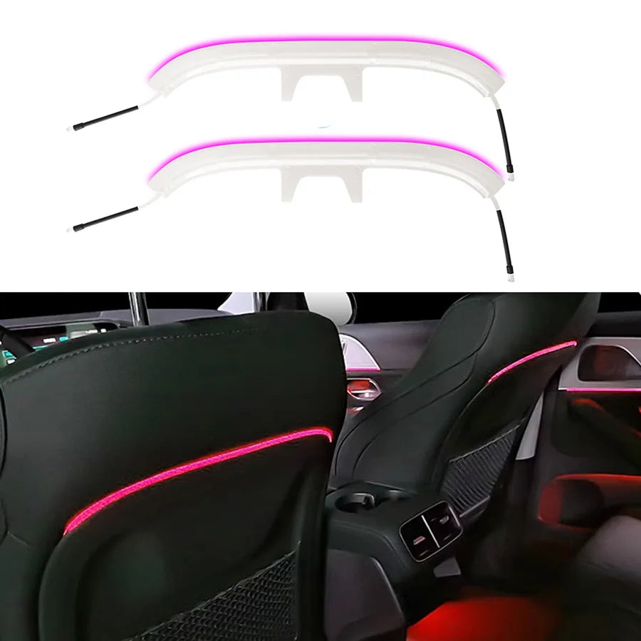 LED Ambient Light Full Set for Mercedes W167 X167 GLE/GLS 2020-2025 | Rotary Tweeters & Luminous Vents