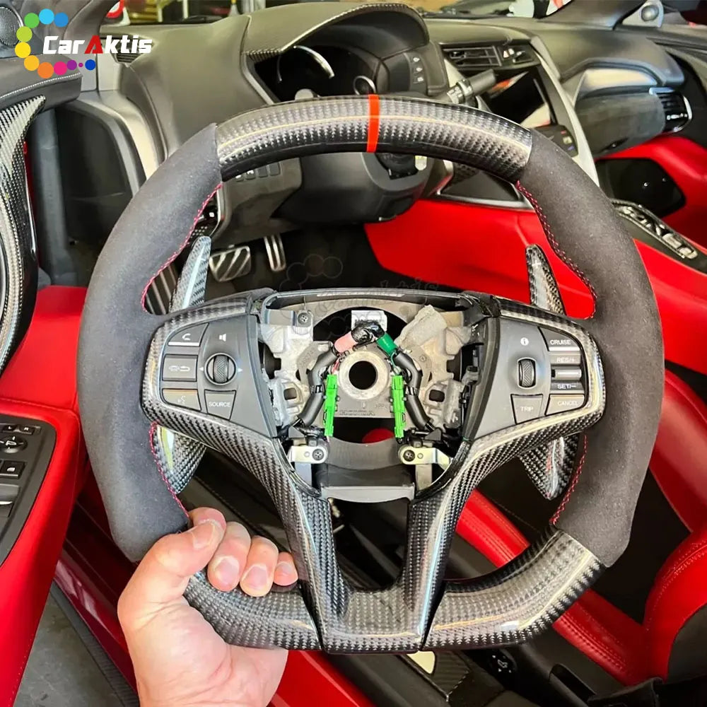 Custom Carbon Fiber Steering Wheel for Acura Series