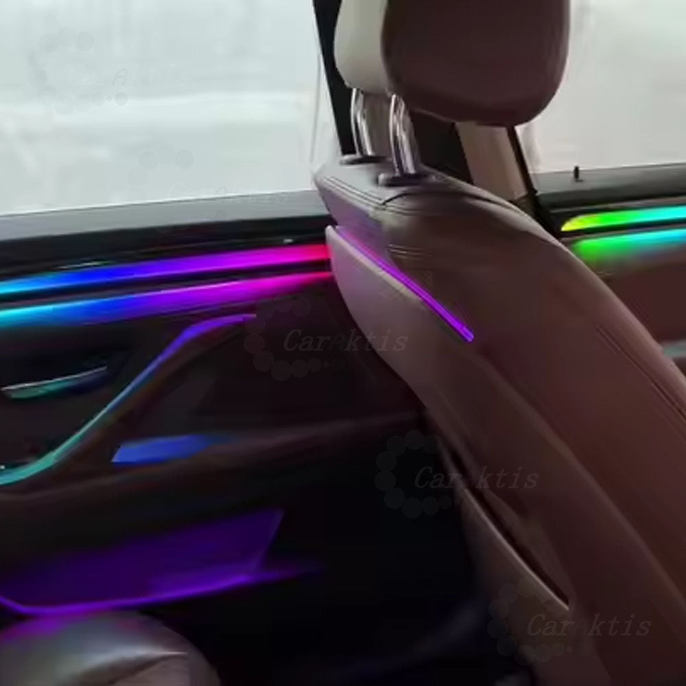 CarAktis Interior Ambient Lighting Kit for BMW 5 Series F10 F11 F18 (2011-2017) | Dashboard &amp; Door Atmosphere Lamp