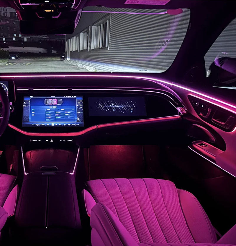 64 Colors LED Ambient Light For 2024-2025 Mercedes-Benz W214 E-Class Coupe Automotive Interior Decoration
