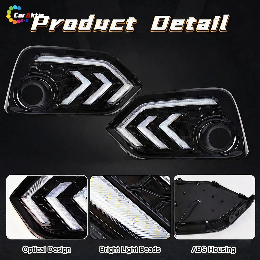 LED Lighting Upgrade Kit for Honda Civic Hatchback 2016-2021 | Front DRL &amp; Rear Bumper Reflector Lights