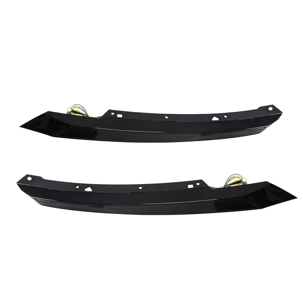 LED DRL Front Headlight Eyebrow Kit for Honda Civic 2016-2020 | Dynamic Turn Signal Daytime Running Lights