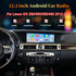 12.3 inch Android car radio and multimedia player upgraded in Lexus GS 250 300 350 450 dashboard.
