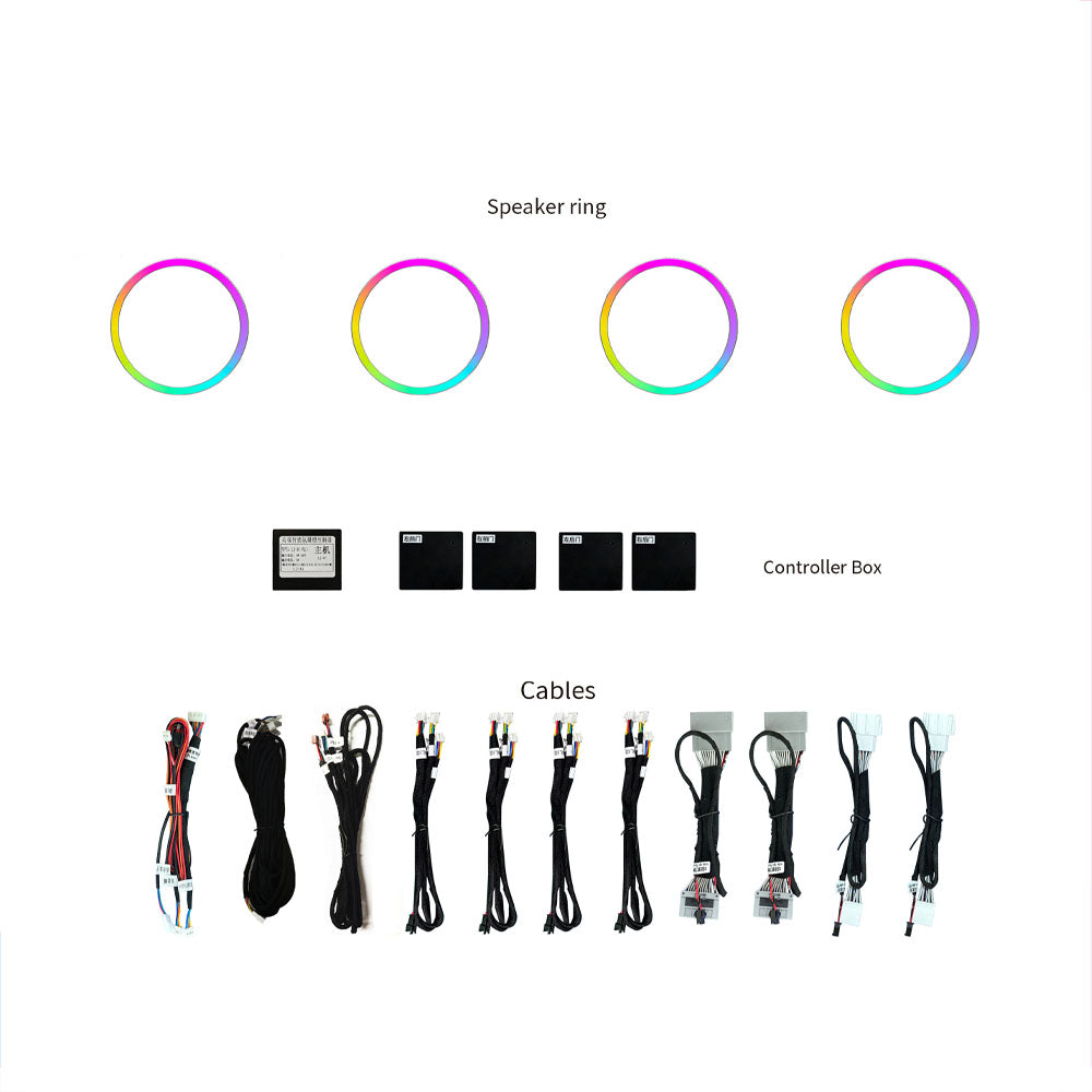 Speaker ring light