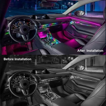 CarAktis LED Ambient Light For MAZDA3 Axela 2020-2023 Dynamic Automotive Interior Decoration 64 Colors