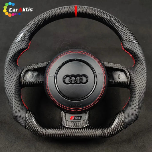2010-2015 Audi R8 TT Custom Carbon Fiber Steering Wheel