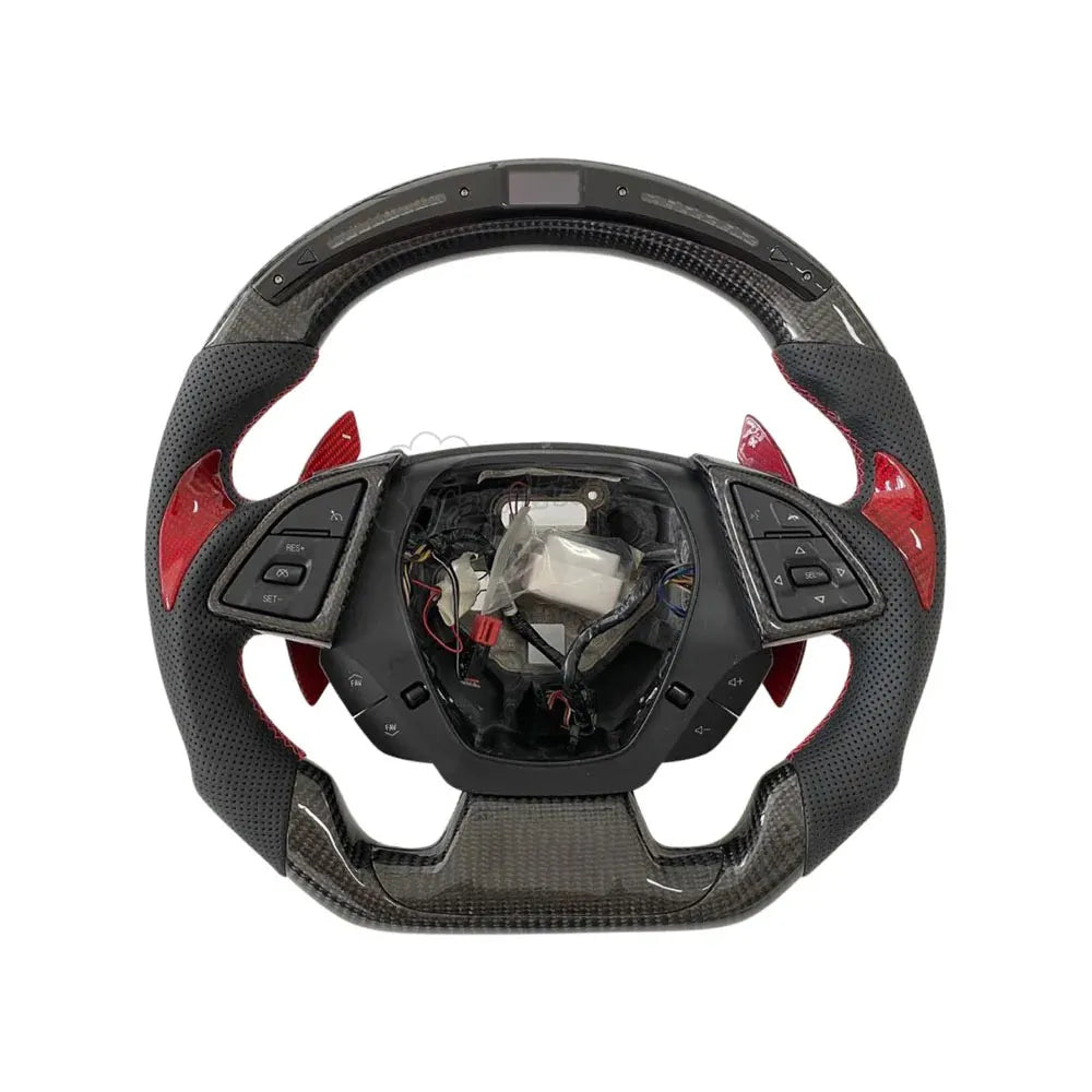 2012-2024 Chevrolet Camaro Custom Carbon Fiber Steering Wheel