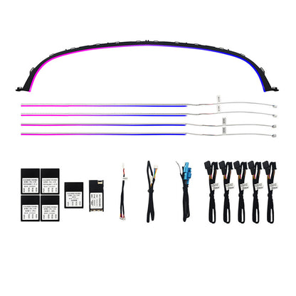 64 Colors LED Ambient Light For 2024-2025 Mercedes-Benz W214 E-Class Coupe Automotive Interior Decoration