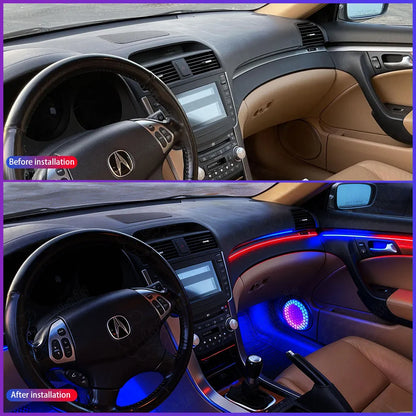 Acura TL 2004–2008 Dynamic Flow LED Interior Ambient Lighting Kit