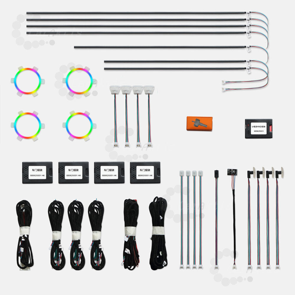 CarAkits Colorful Ambient Lighting Upgrade Kit For MAZDA  Atenza 2017-2019 Interior LED Ambient Light