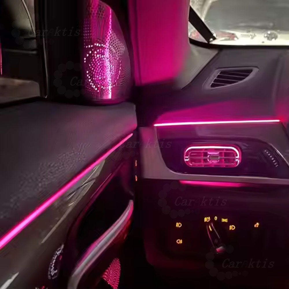 CarAktis Upgrade Symphony Ambient Lighting Kit For BMW X3 X4 F25 F26 2012-2017 Interior LED Light Accessories Trim Panel