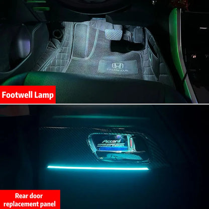 Honda Accord (2013-2017) 9th Gen Active Ambient Lighting Kit - 1:1 OEM Replacement, APP Control &amp; Dynamic Sync