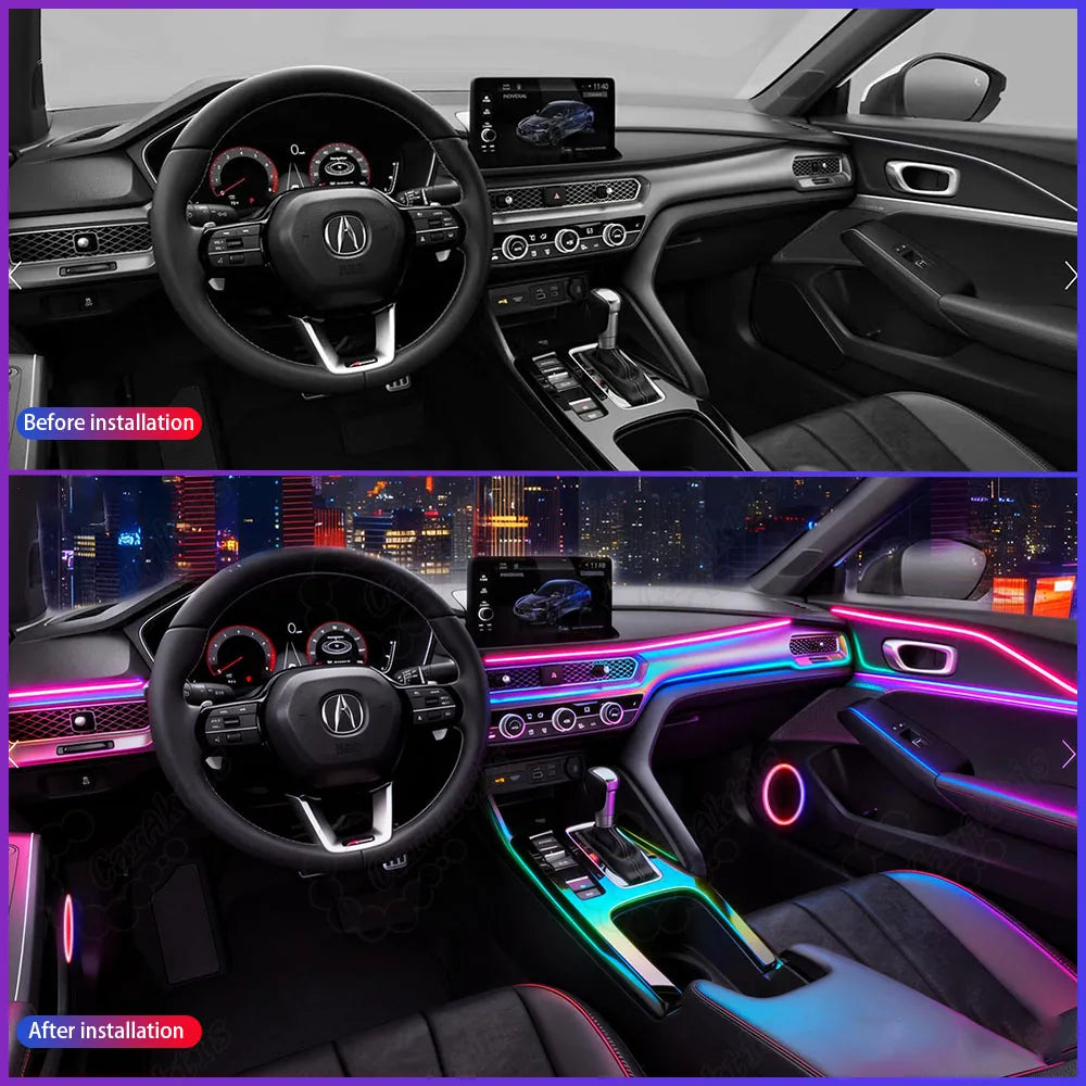 Dynamic Symphony Ambient LED Interior Lighting Kit for Acura