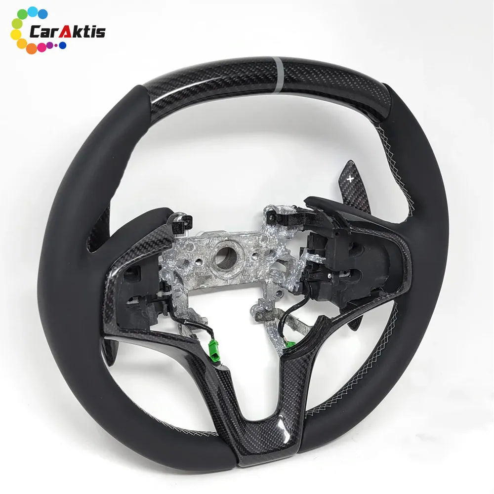 Custom Carbon Fiber Steering Wheel for 2017–2022 Acura NSX | Handcrafted Upgrade