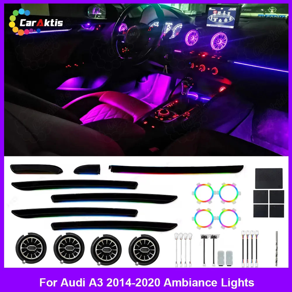 Smart Flowing Symphony Interior Light for Audi A3 2014-2020