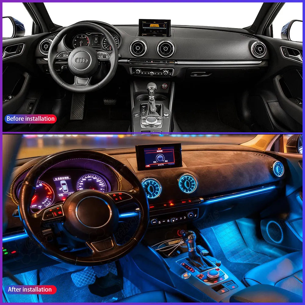 Smart Flowing Symphony Interior Light for Audi A3 2014-2020