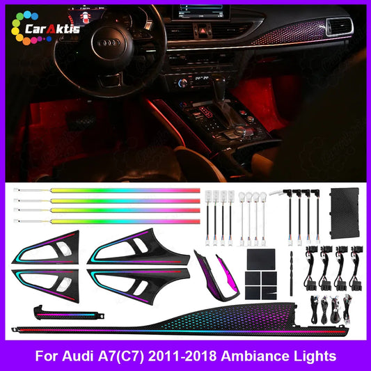 Audi A7 C7 2011-2018 LED Ambient Lighting Kit – Symphony Interior Upgrade
