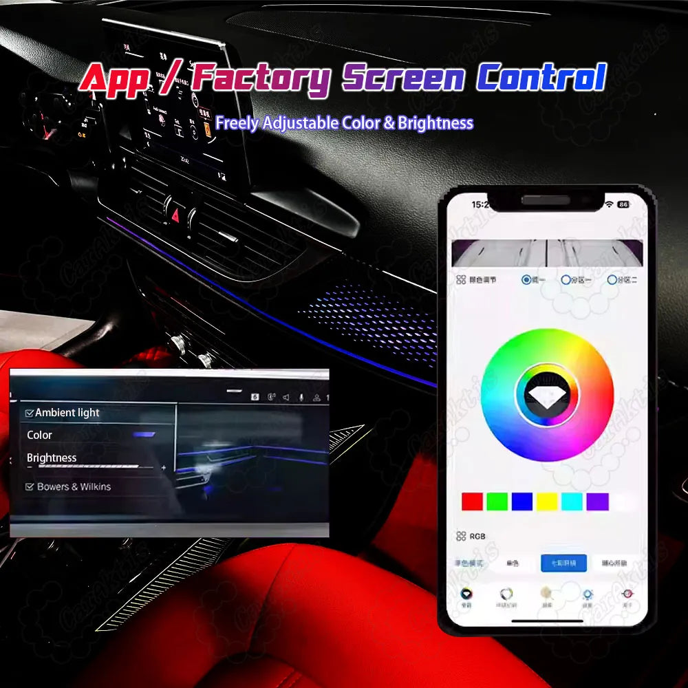 Audi A7 C7 2011-2018 LED Ambient Lighting Kit – Symphony Interior Upgrade