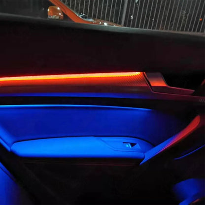 Upgrade 64 Colors Symphony Led Interior Ambient Lighting For Audi Q5 2018-2024 Atmosphere Strip Accessories