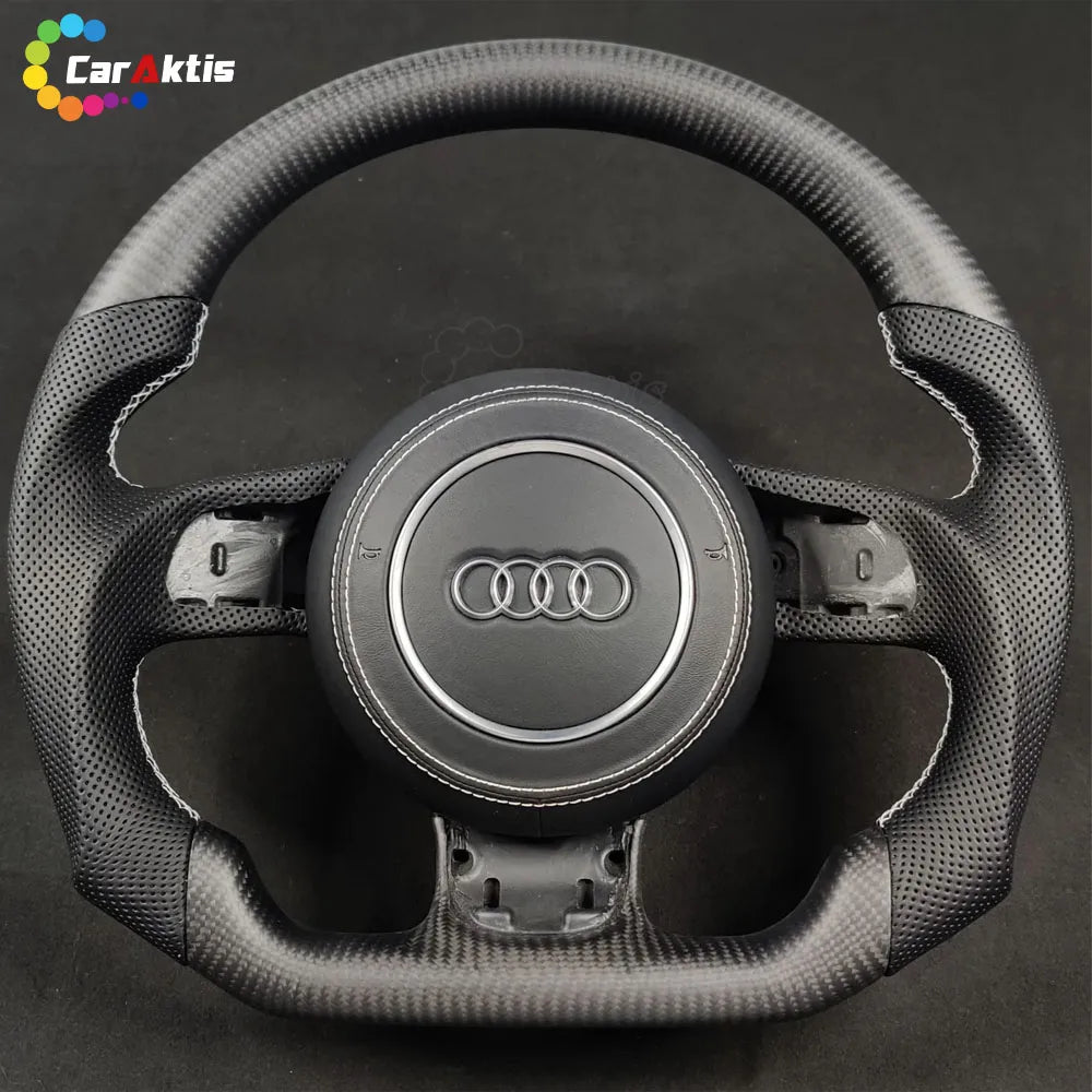 2017-2023 Audi B9 A3/S3/RS3 A4/S4 A5/S5/RS5 Custom Carbon Fiber Steering Wheel