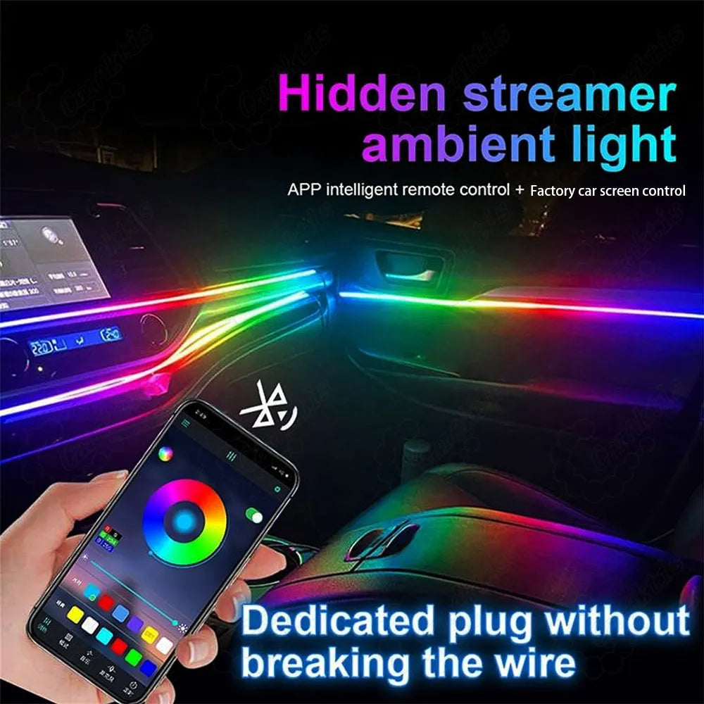 Symphony Dynamic Ambient Light Kit for Audi Q8 / SQ8 / RS Q8 (2018–2024) — OEM-Style Interior LED Lighting