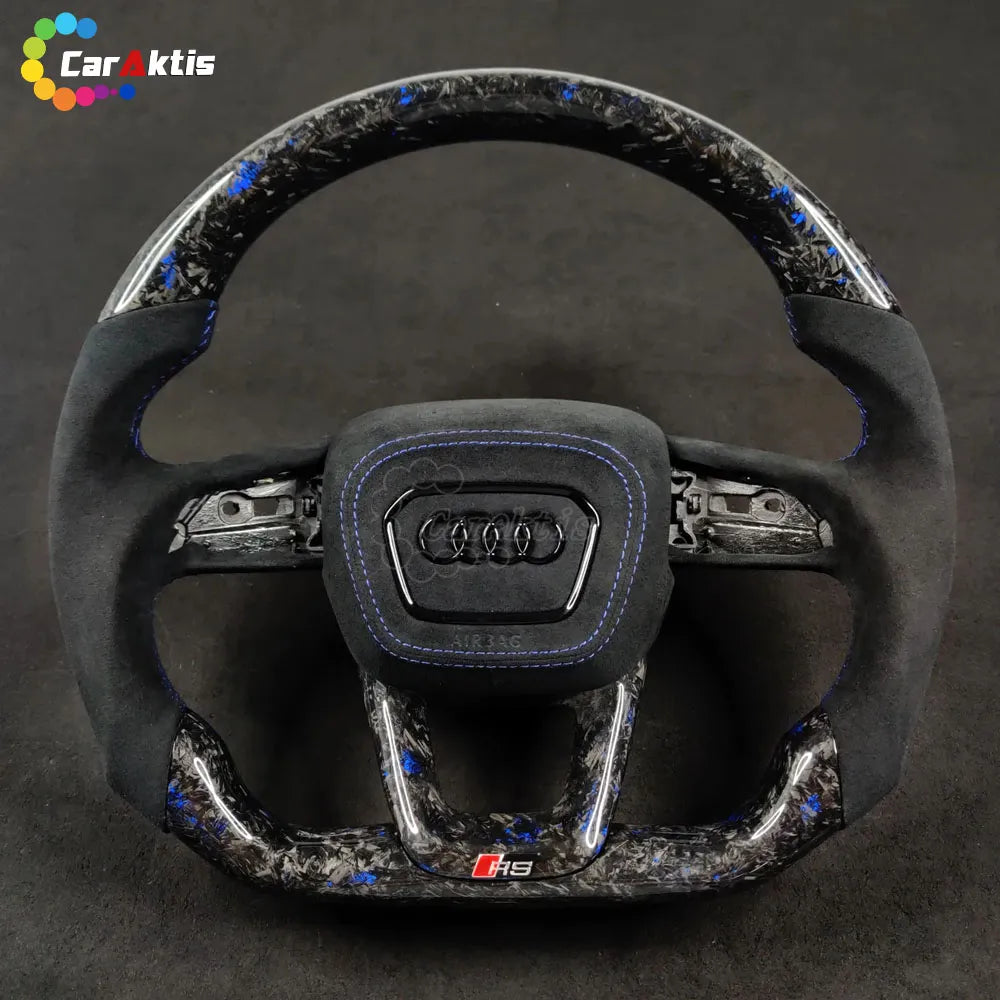 2015-2026+ Audi Q3/Q5/Q7/Q8 Custom Carbon Fiber Steering Wheel