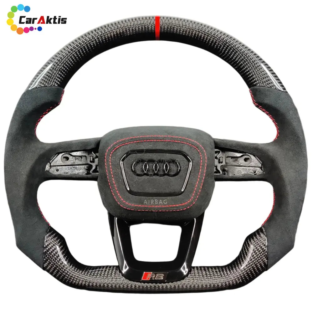 2015-2026+ Audi Q3/Q5/Q7/Q8 Custom Carbon Fiber Steering Wheel