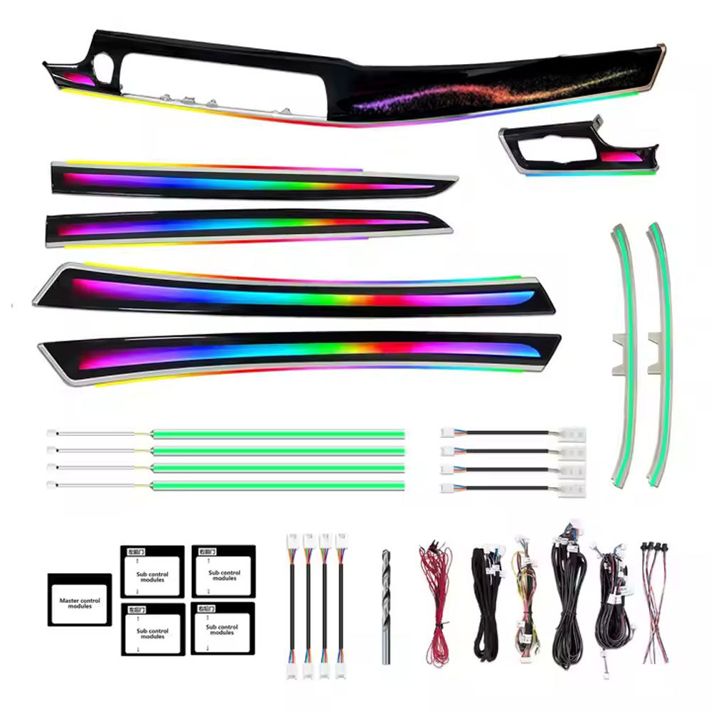 CarAktis Interior Ambient Lighting Kit for BMW 5 Series F10 F11 F18 (2011-2017) | Dashboard & Door Atmosphere Lamp