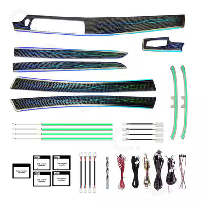 CarAktis Interior Ambient Lighting Kit for BMW 5 Series F10 F11 F18 (2011-2017) | Dashboard & Door Atmosphere Lamp