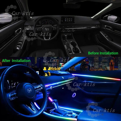 CarAkits LED Safety assistance systems Ambient Light For Honda Civic Right Hand 2016-2021 Interior Decoration